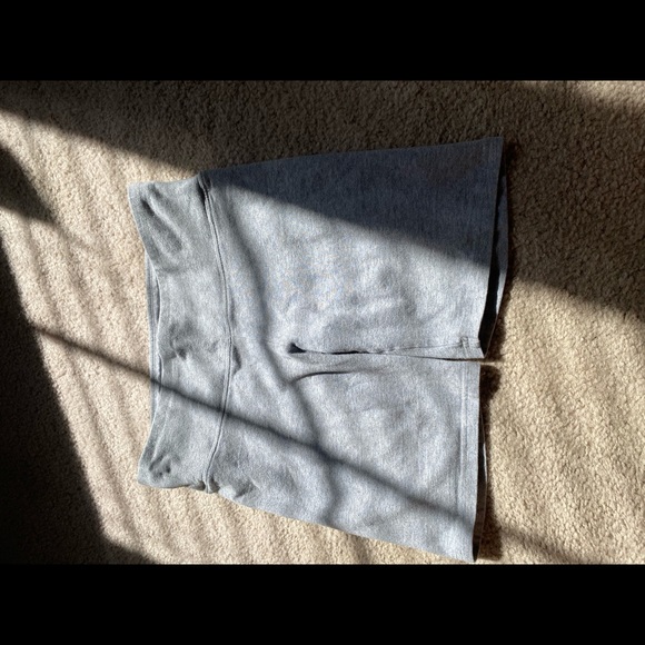 TNA aritzia grey biker shorts. - Picture 1 of 3